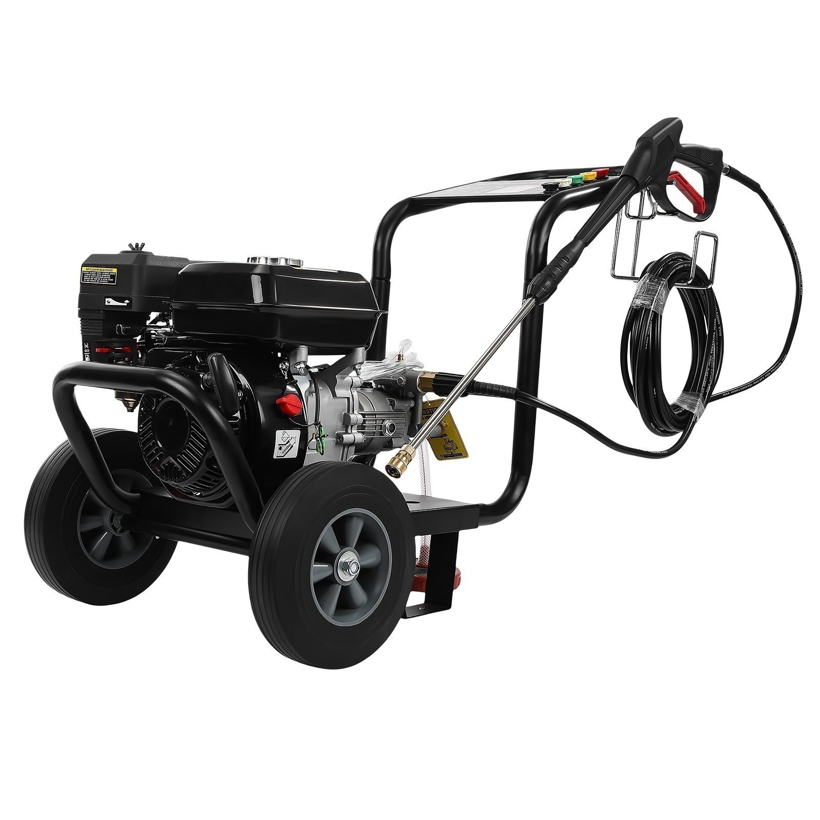 PETROL PRESSURE WASHER for Cars Fences Spray Gun Cold Water 240 BAR Gas Powered