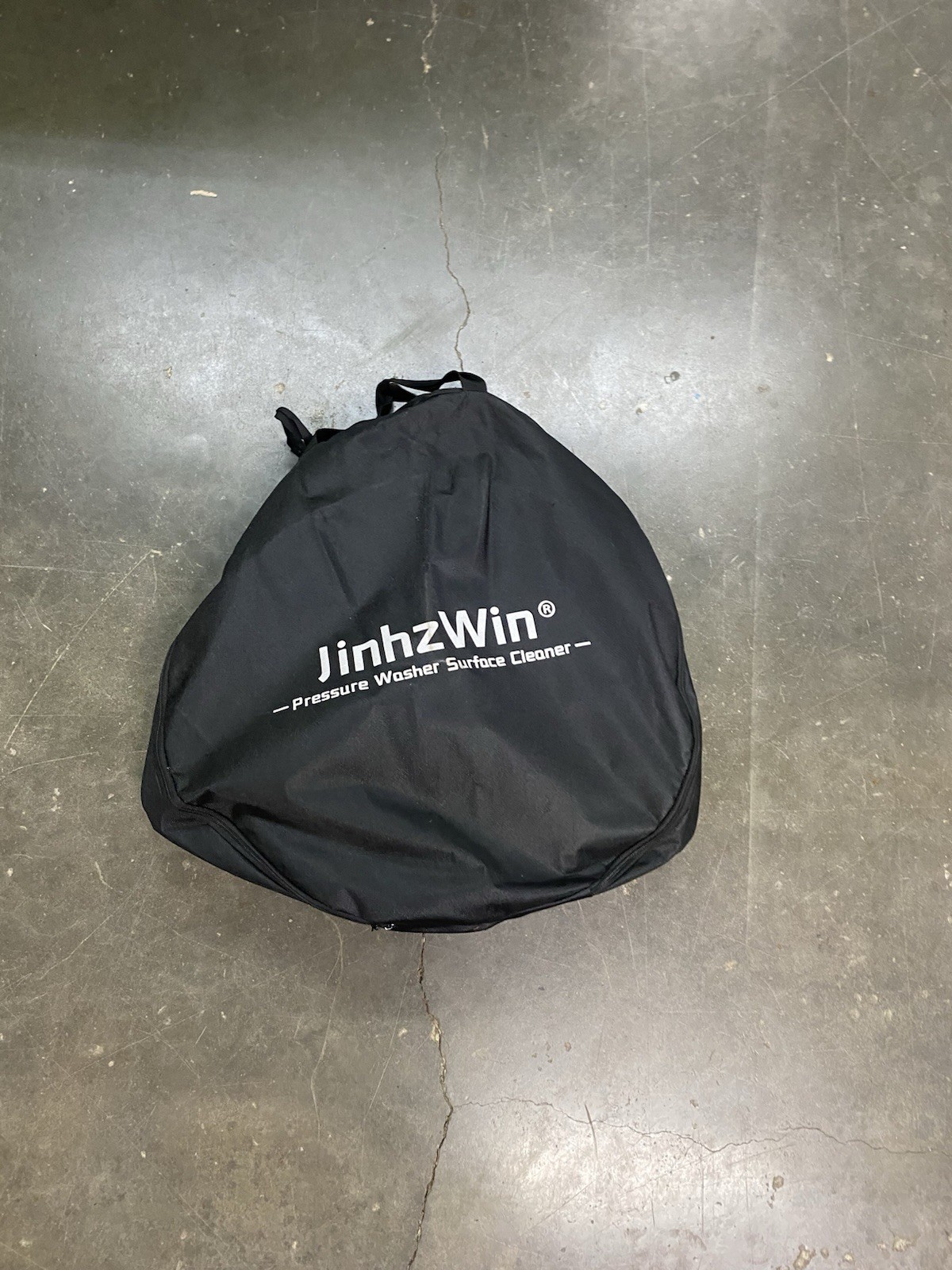 JinhzWin 15″ Stainless Steel Pressure Washer Surface Cleaner with Carry Bag