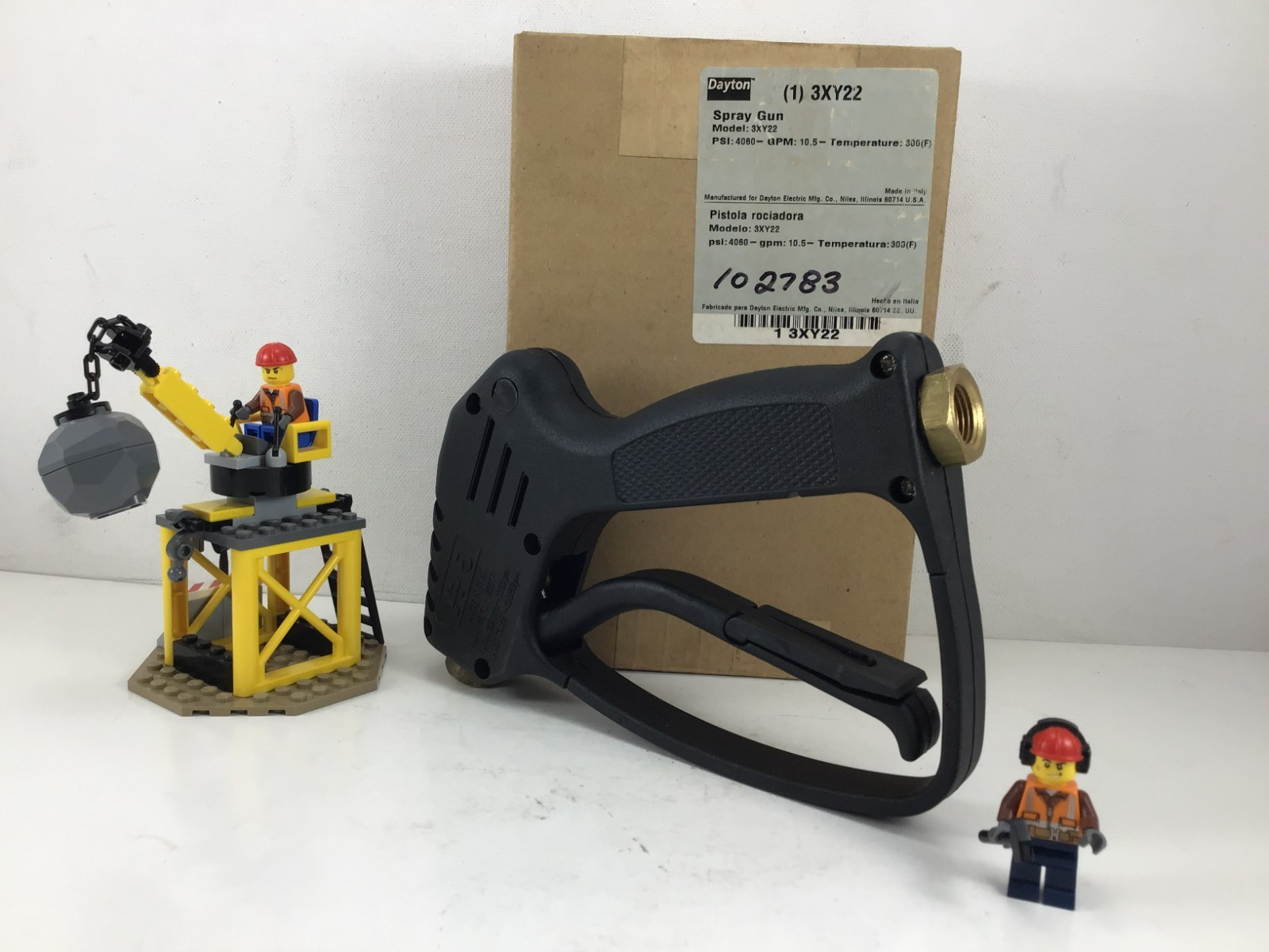 3XY22 – DAYTON – 4060 PSI – 300*F -PRESSURE WASHER SPRAY GUN – *NEW OLD STOCK!*