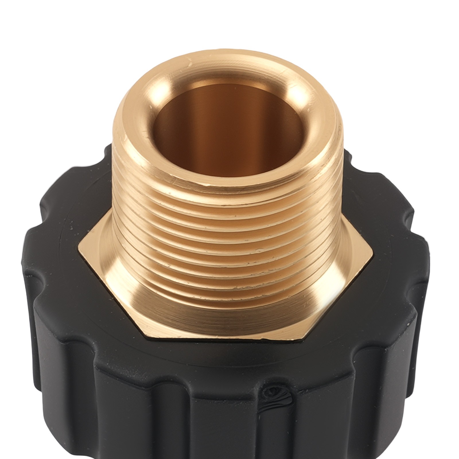 Brass Pressure Washer Fitting M22 14mm Male Thread Hose Adapter 2PCS