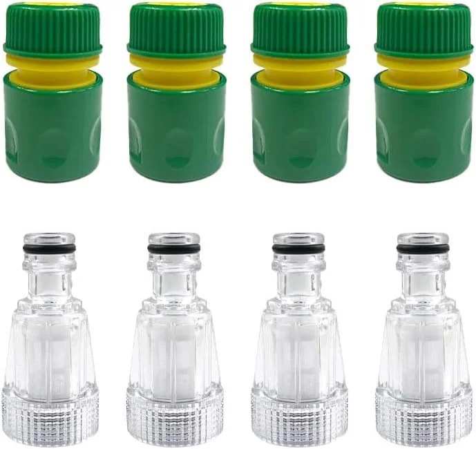 8 Pack 3/4 Inch Pressure Washer Garden Hose Adapter, Pressure Washer Accessories