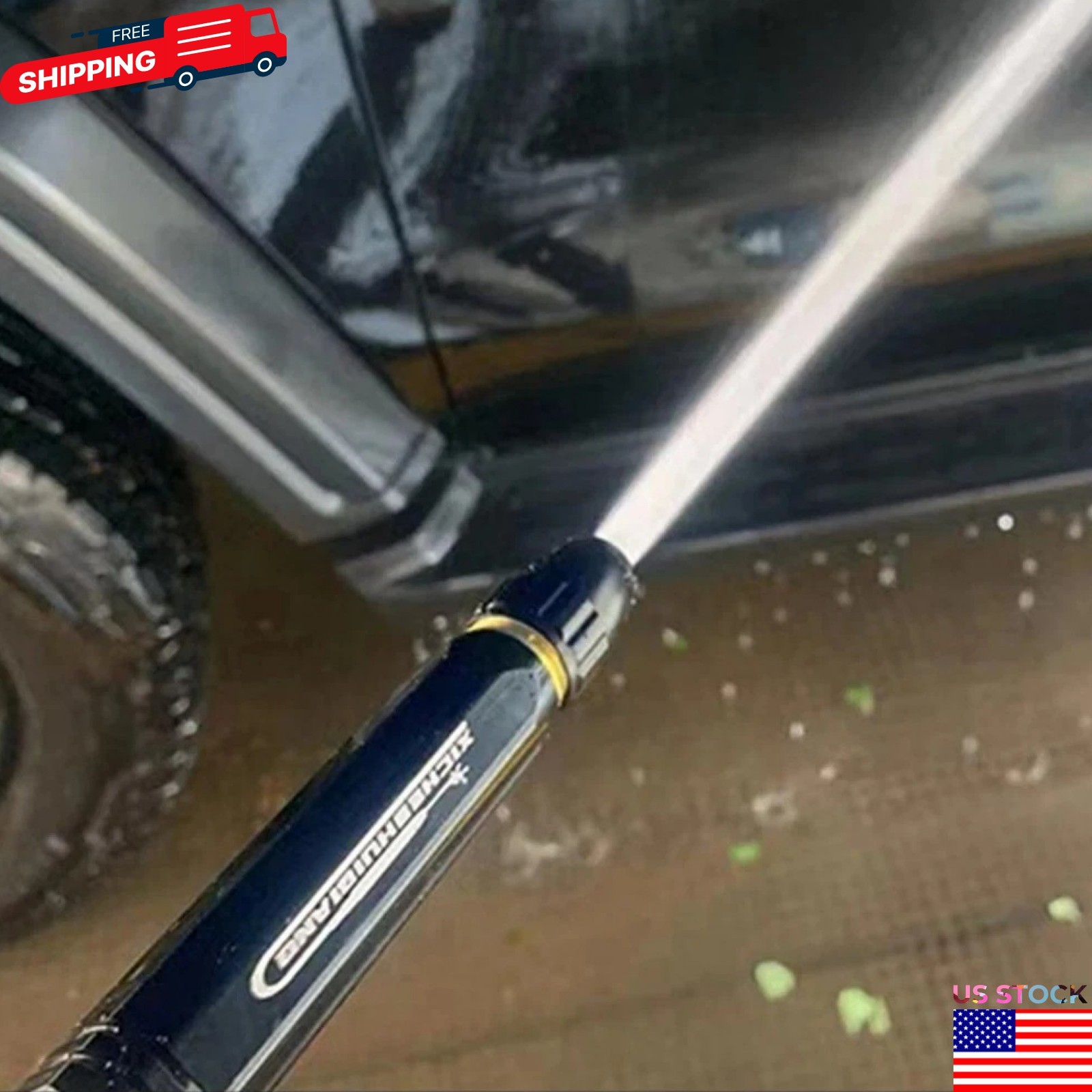 High Pressure Car Wash Water Gun Spray Nozzle Portable Washer for Auto