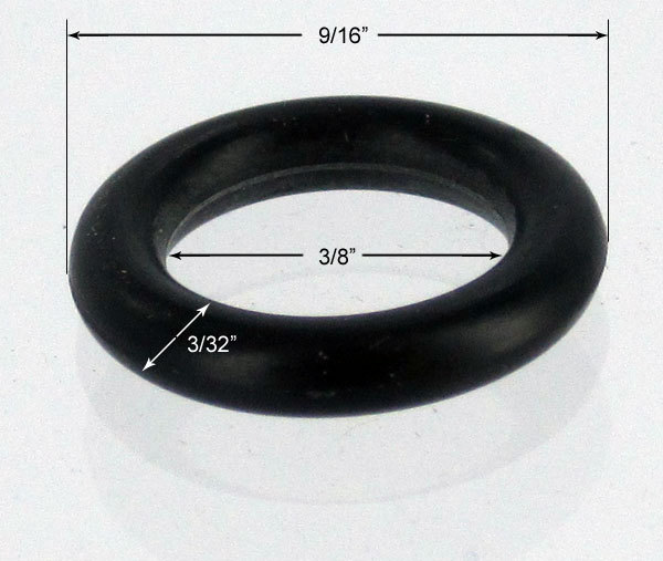 Buna-N O-Rings (9/16″ O.D. x 3/8″ I.D. x 3/32″) for 1/4″ Quick Coupler (25 Pack)