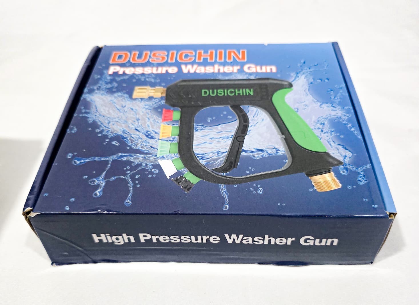 DUSICHIN Pressure Washer Short Gun 5 Nozzle Tips (A2)