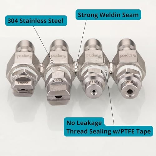 Jrod Pressure Washer Nozzles Set Up To 4000 PSI | 4 GPM Pressure Washer JRod