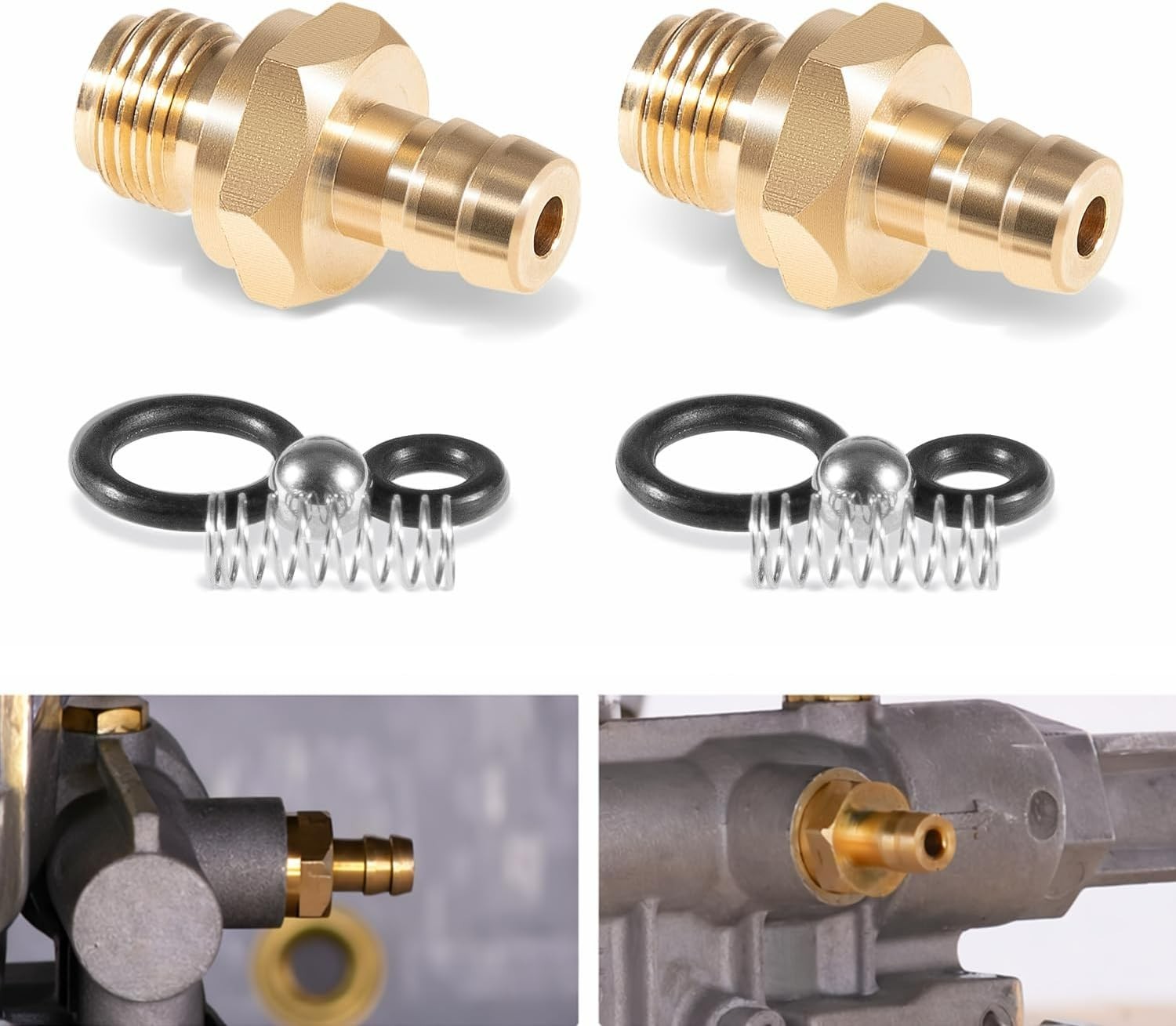 Pressure Washer Chemical Soap Injector Kit Replacement for Briggs & Stratton,…
