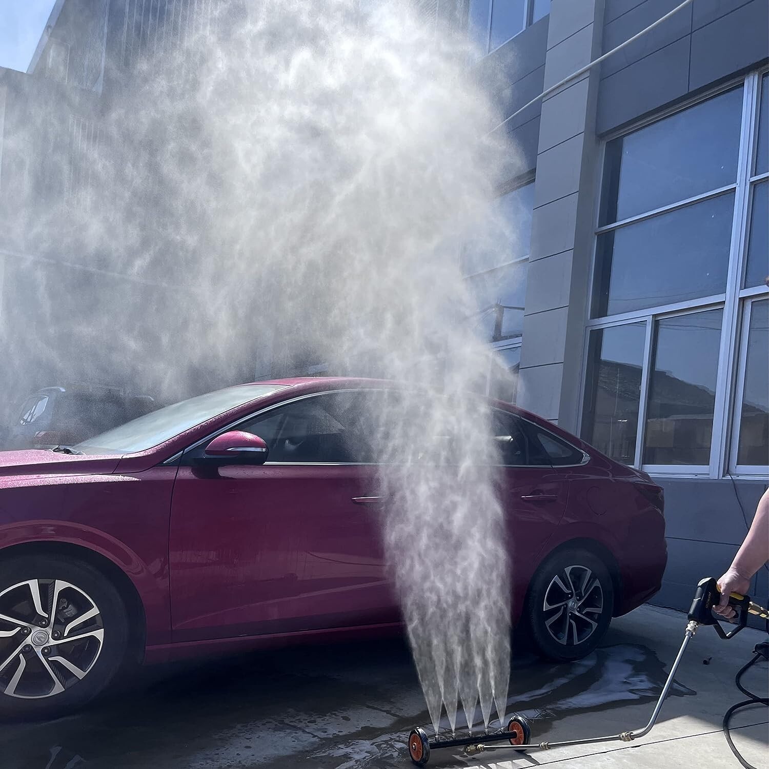 Pressure Power Washer Undercarriage Under Car Cleaner 16″ 4000 PSI Water Broom