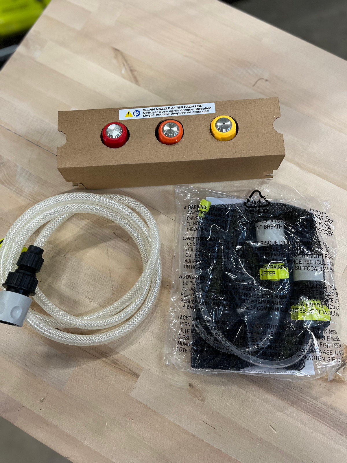 EZClean Power Cleaner Chemical Nozzle Kit