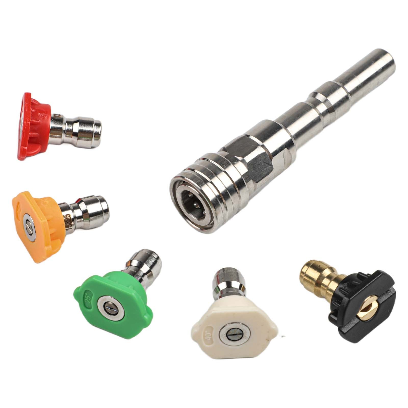 14 Inch Stainless Steel Connector for Pressure Washers Designed for Durability