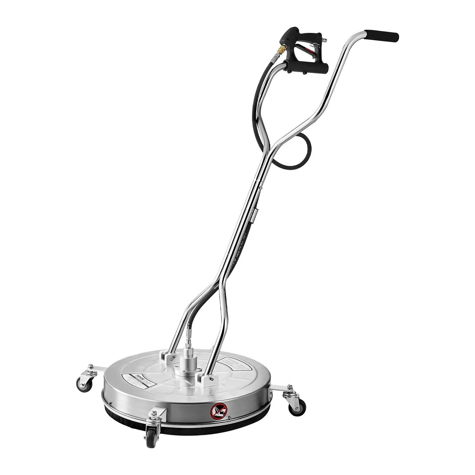 24″ Pressure Washer Surface Cleaner, Stainless Steel Pressure Washer Attachments