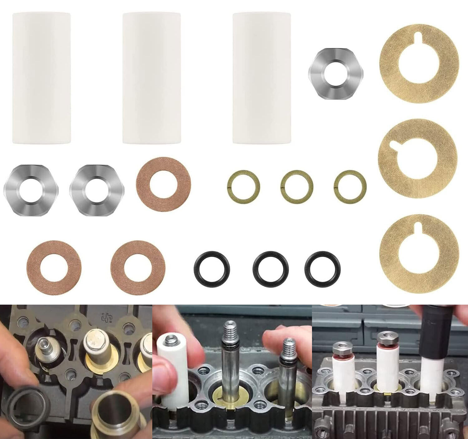AR2546 Pump 18mm Piston Kit Ceramic Plunger For Annovi Reverberi RK RKA RKV XRCA