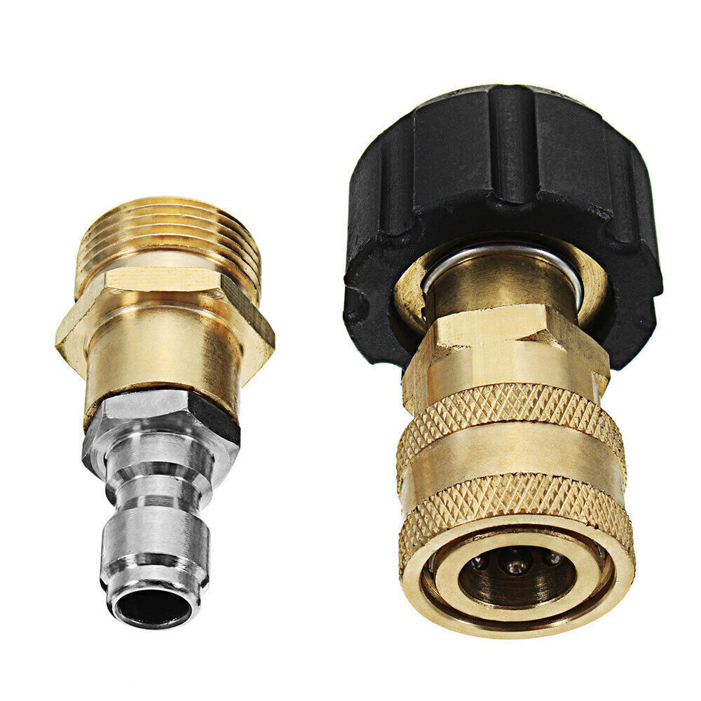 Quick Release Coupler Connector Fitting for High Pressure Washer Gun & Hose G1/4