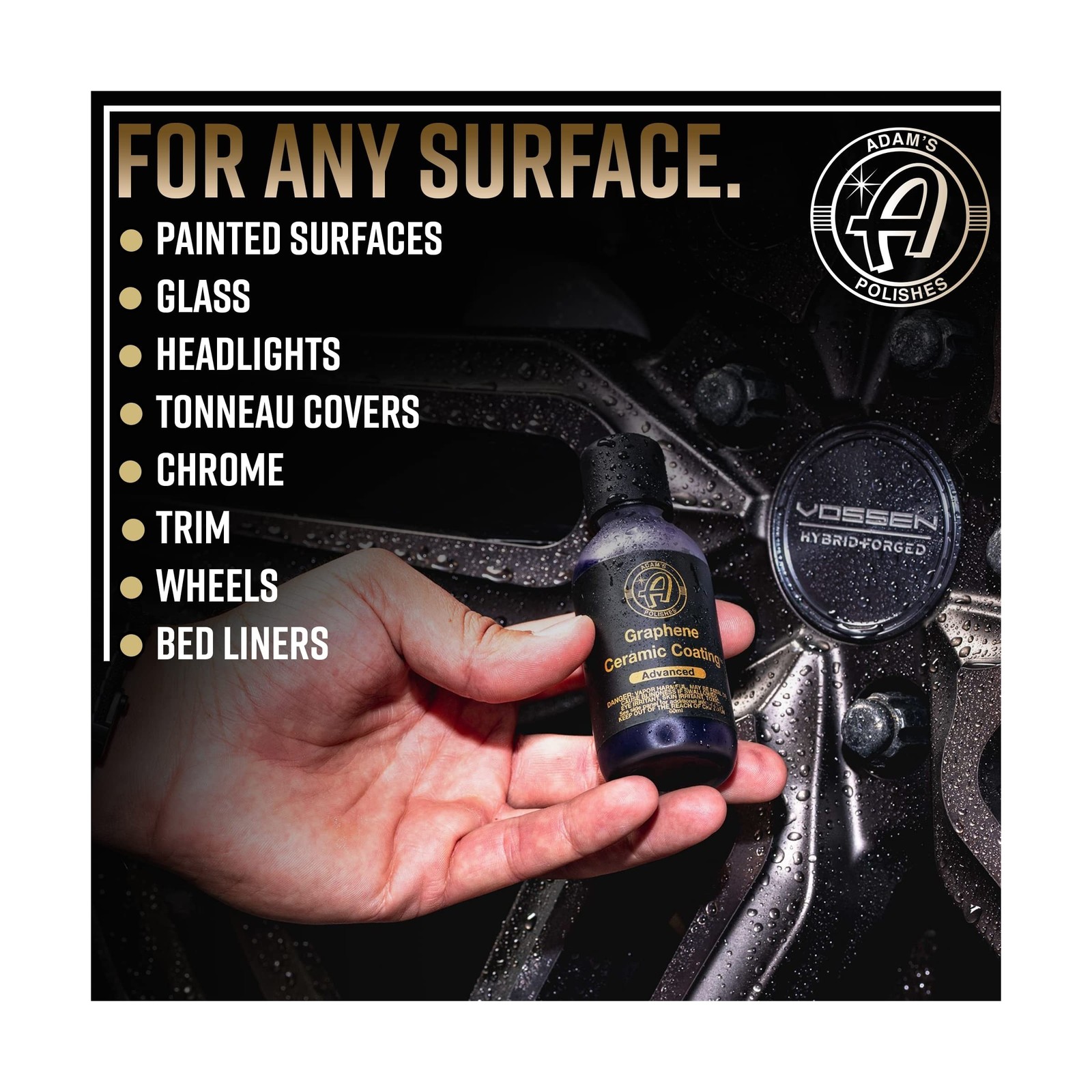 Adam’s Polishes Advanced Graphene Ceramic Coating – 10H Graphene Coating for …