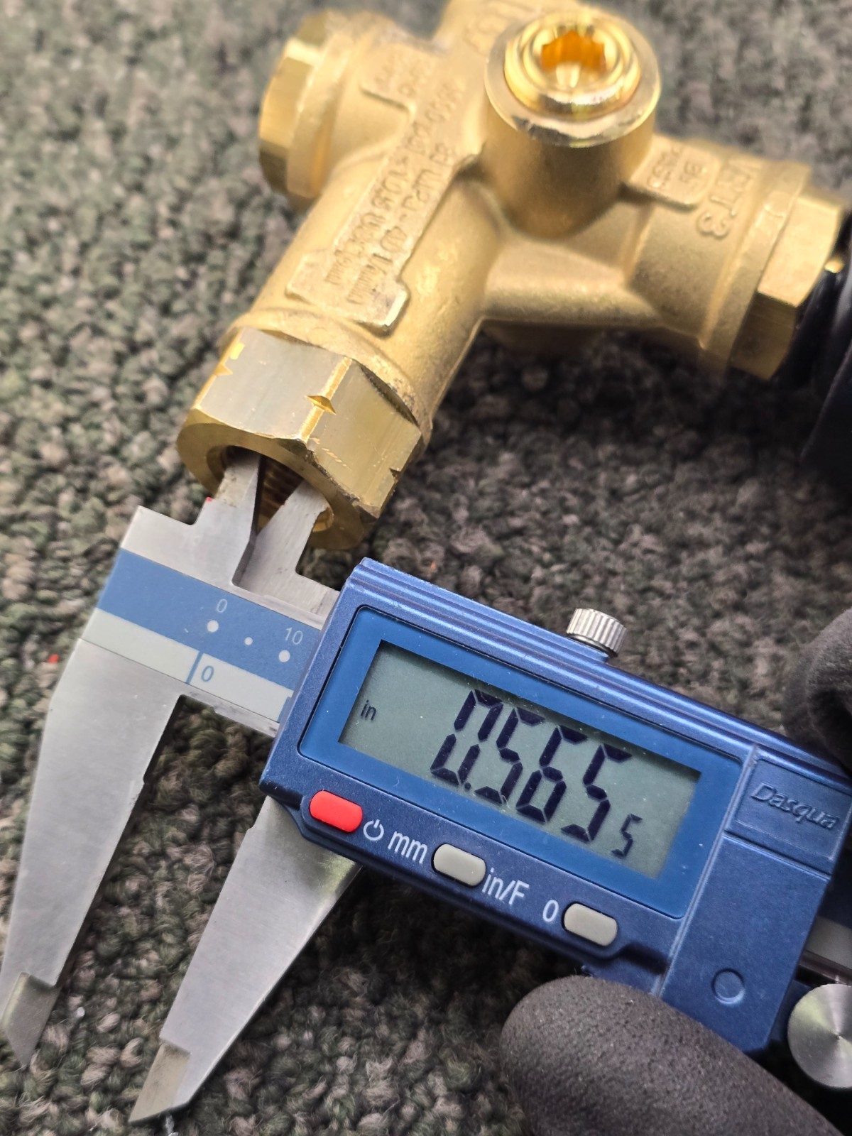 VRT3 3/8-inch Female NPT Heavy-Duty Unloader Valve Brass Body 4500 PSI, 10.5 GPM