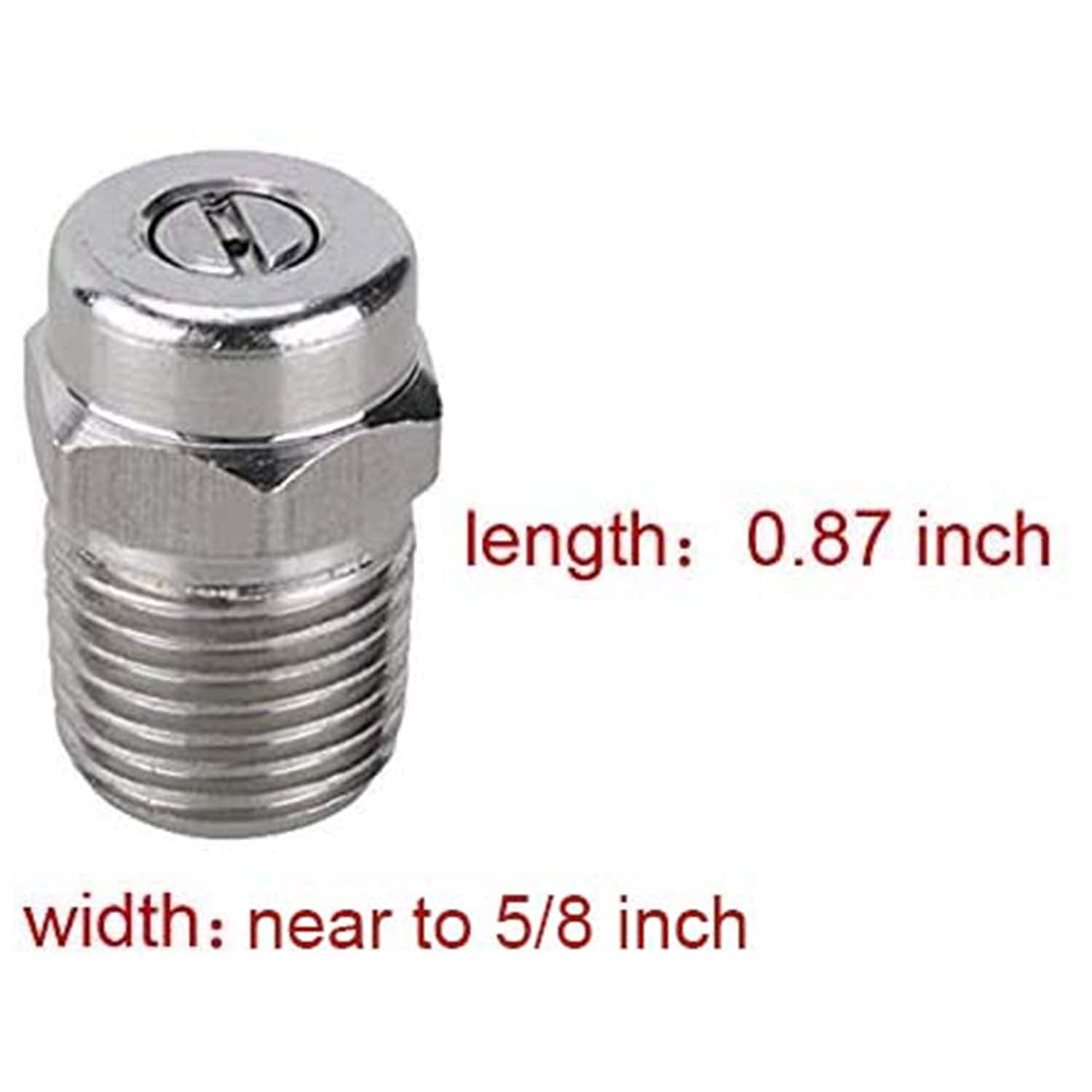 Pressure Washer Nozzle Tips, Replacement for Surface Cleaner, Water Broom and…