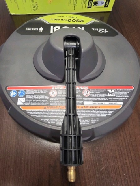 Ryobi 12in 2300 PSI Pressure Washer Surface Cleaner Patio Driveway Concrete