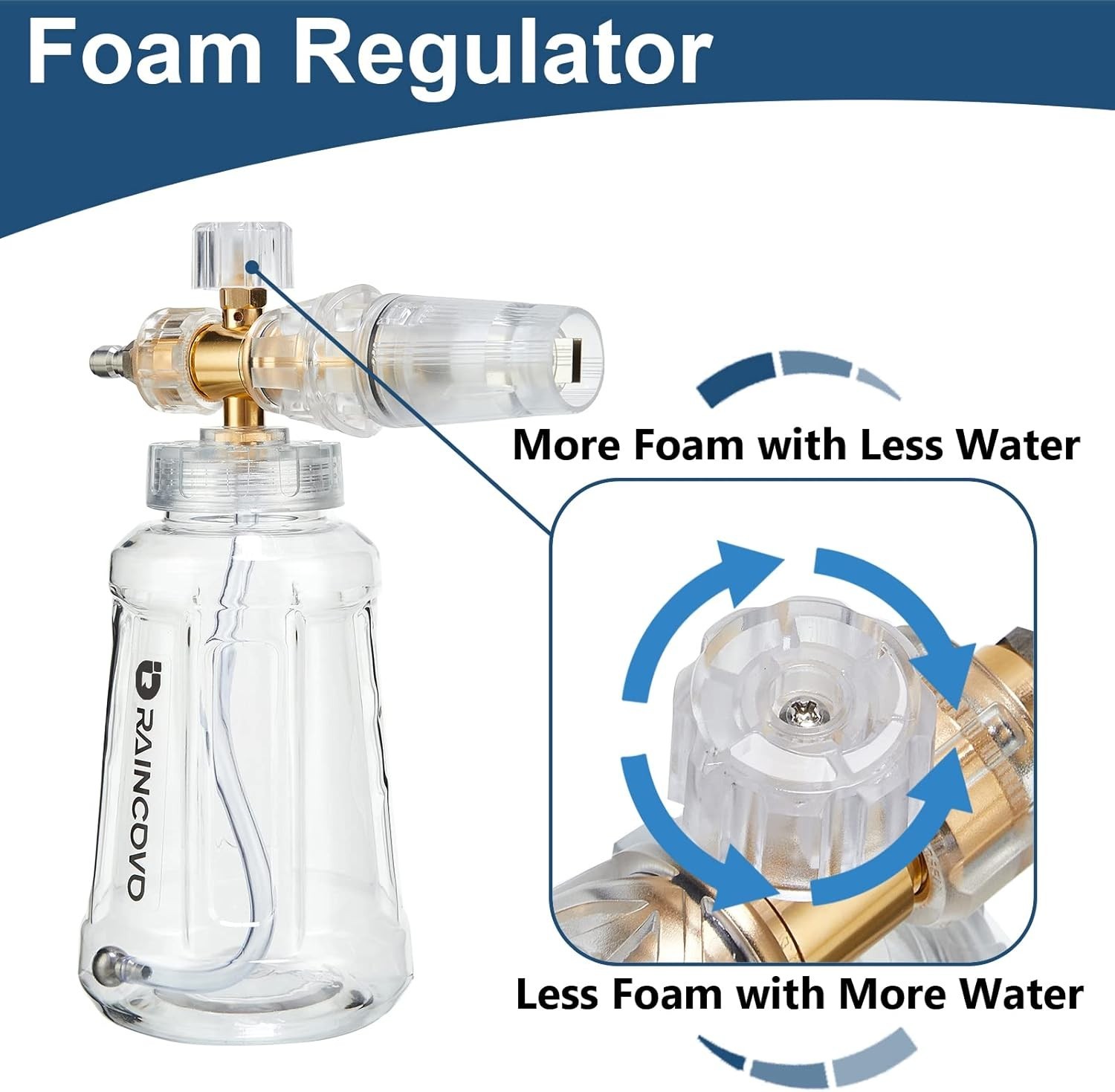 Stainless Steel Foam Cannon for Pressure Washer