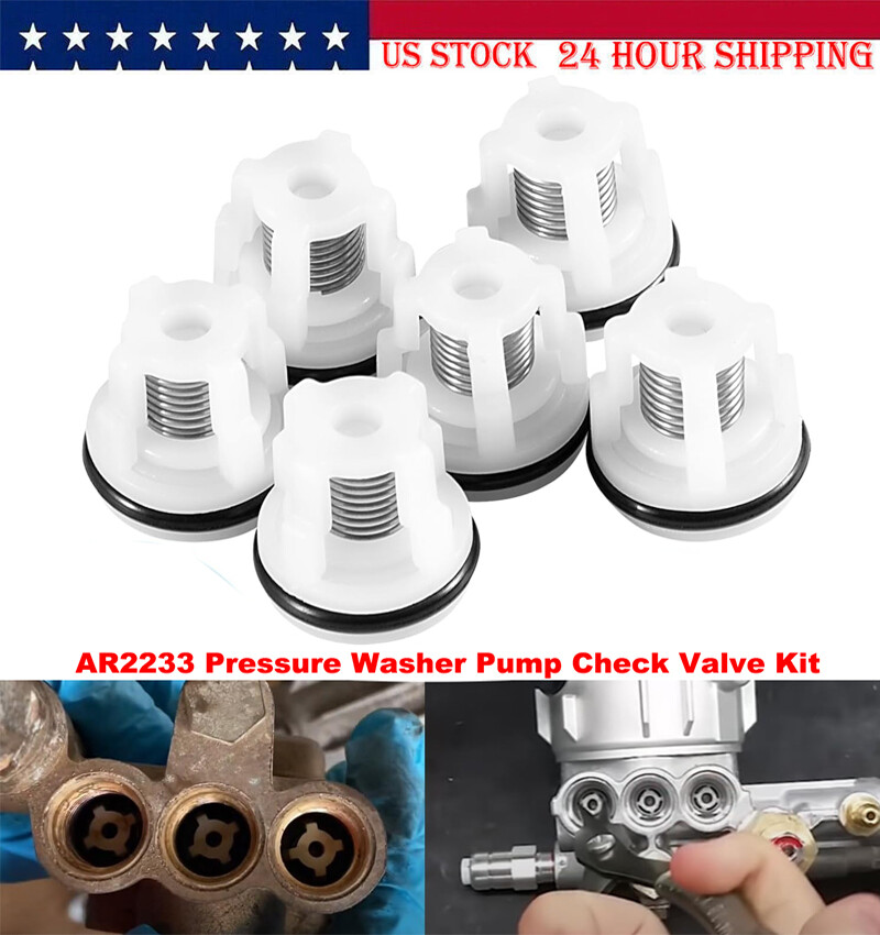 6pcs AR2233 Check Valve Kit for Annovi Reverberi RMV RMW Pressure Washer Pumps