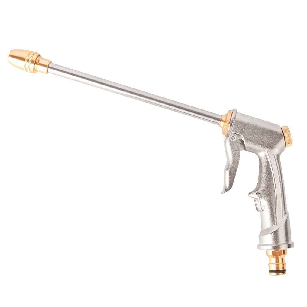 High-Pressure Washer Wall Water Spray Gun Nozzle Wand Attachment Clean Hose Gun
