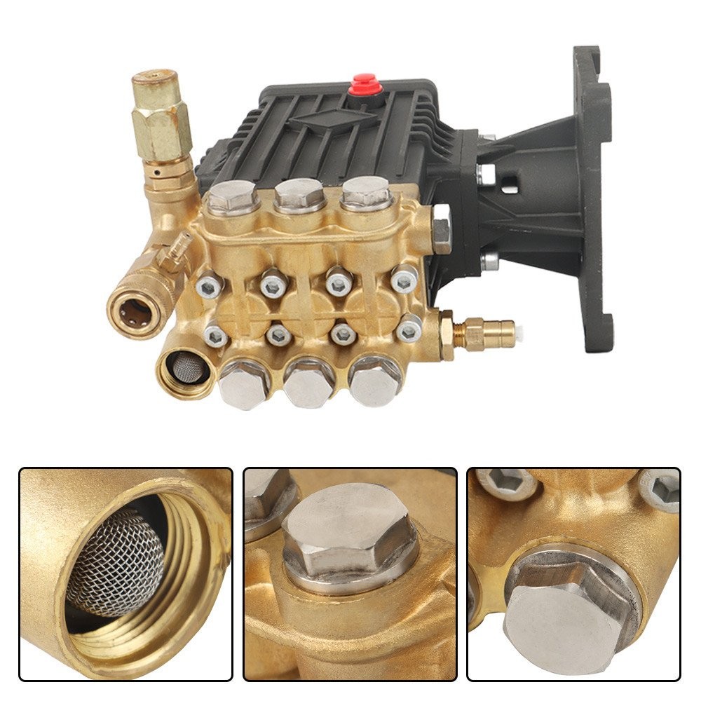 LABLT Pressure Washer Pump Power Washer Pump 1″ Shaft Horizontal 4400 PSI 4 GPM