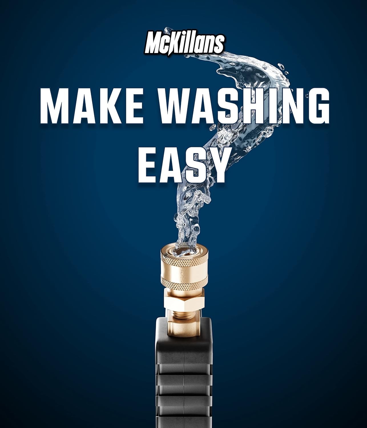 Short Pressure Washer Gun with Replacement M22 Inlet- High Pressure Water Handle