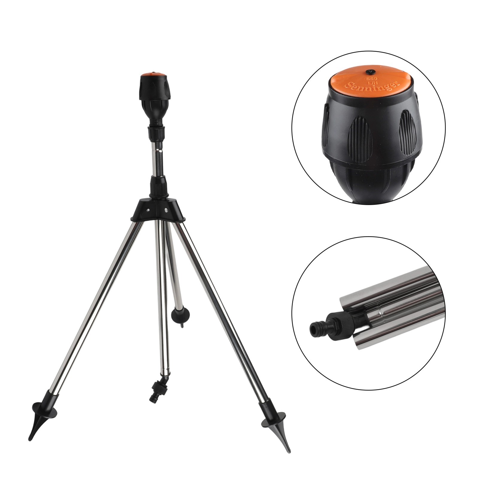 Easy to Use Stainless Steel Garden Sprinkler for Convenient Irrigation