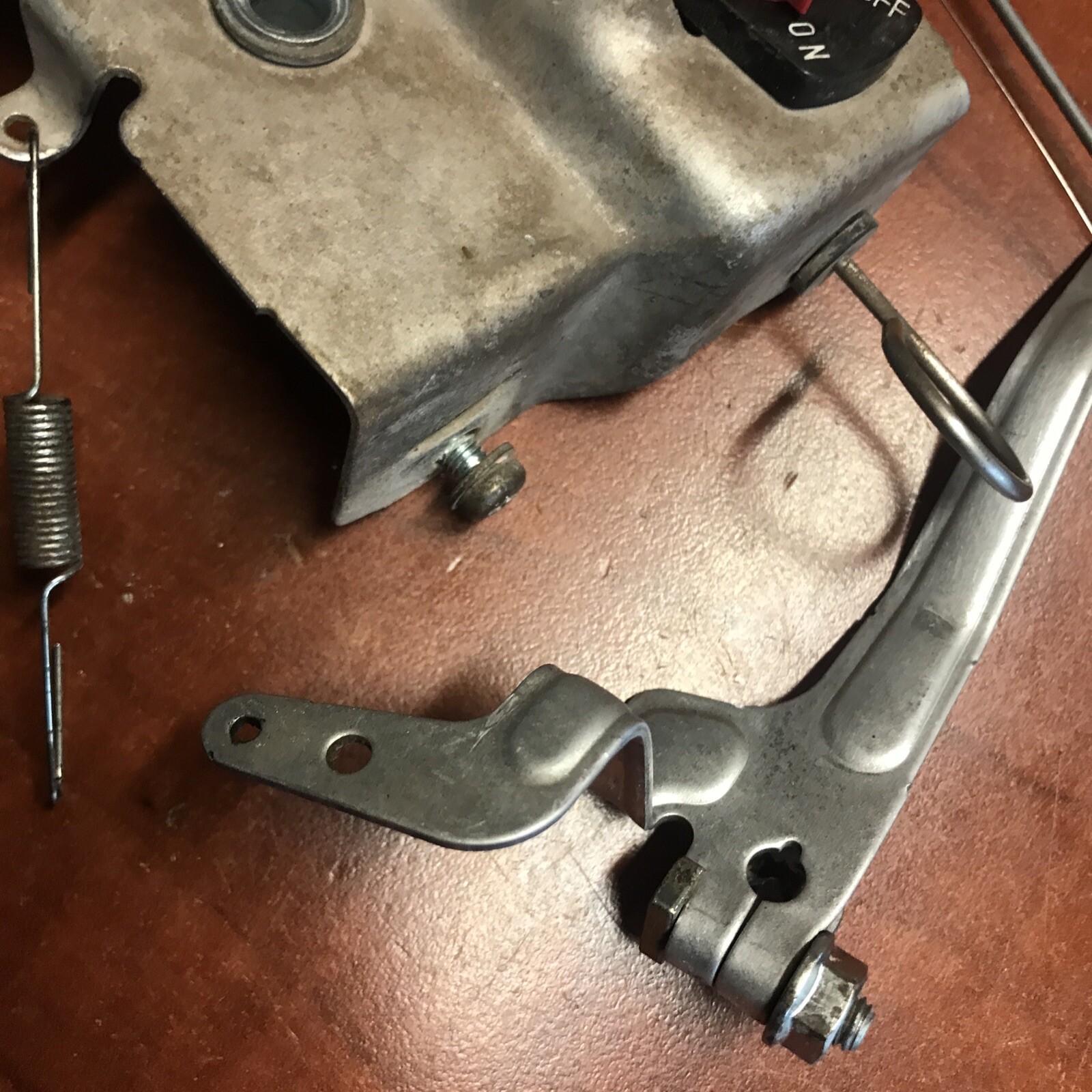 Used Genuine Part Choke Throttle For Husky HU80722 2600PSI Gas Pressure Washer