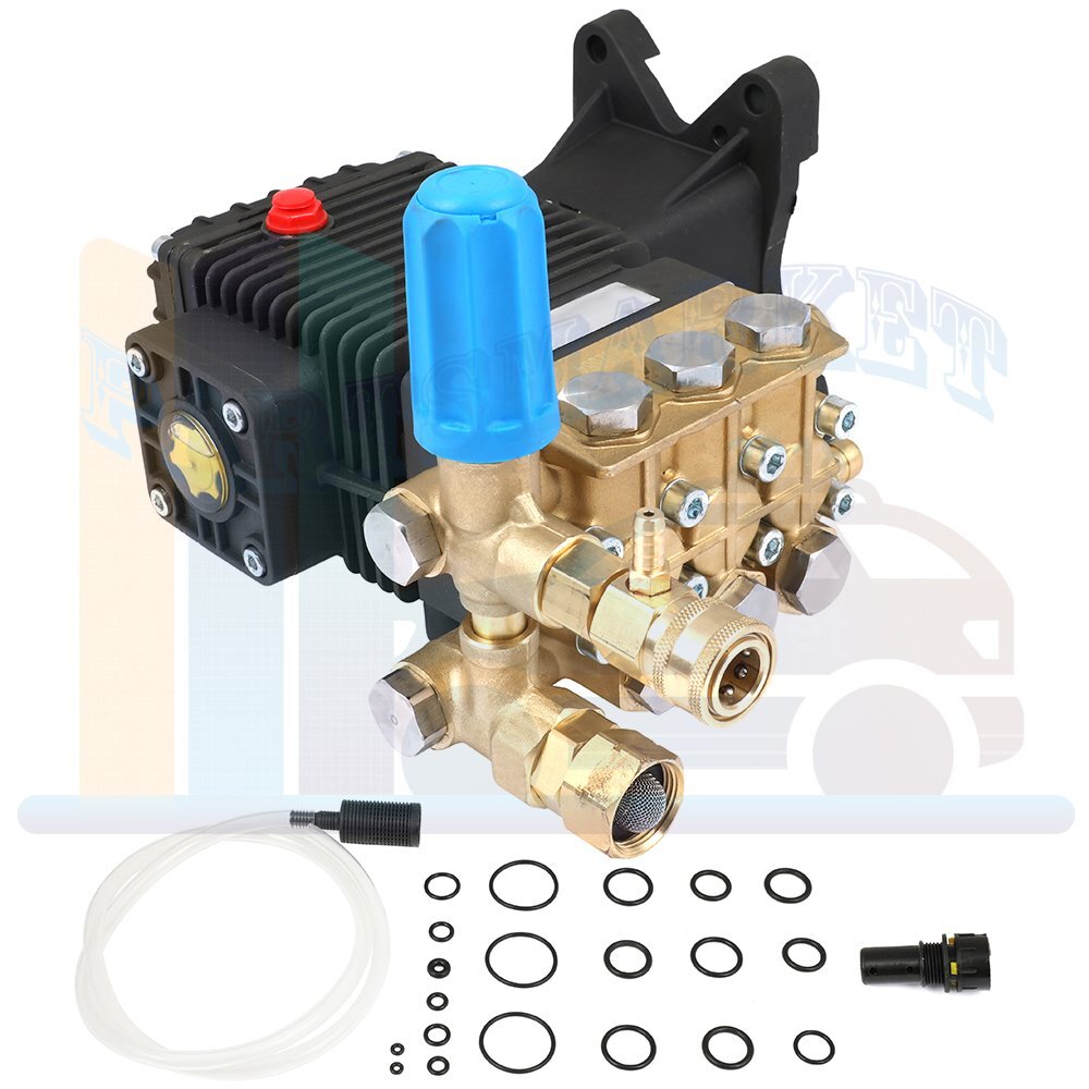 15lpm/4.0gpm 4000 PSI Pressure Washer Pump 1″ Horizontal Shaft for 9hp/13hp/15hp
