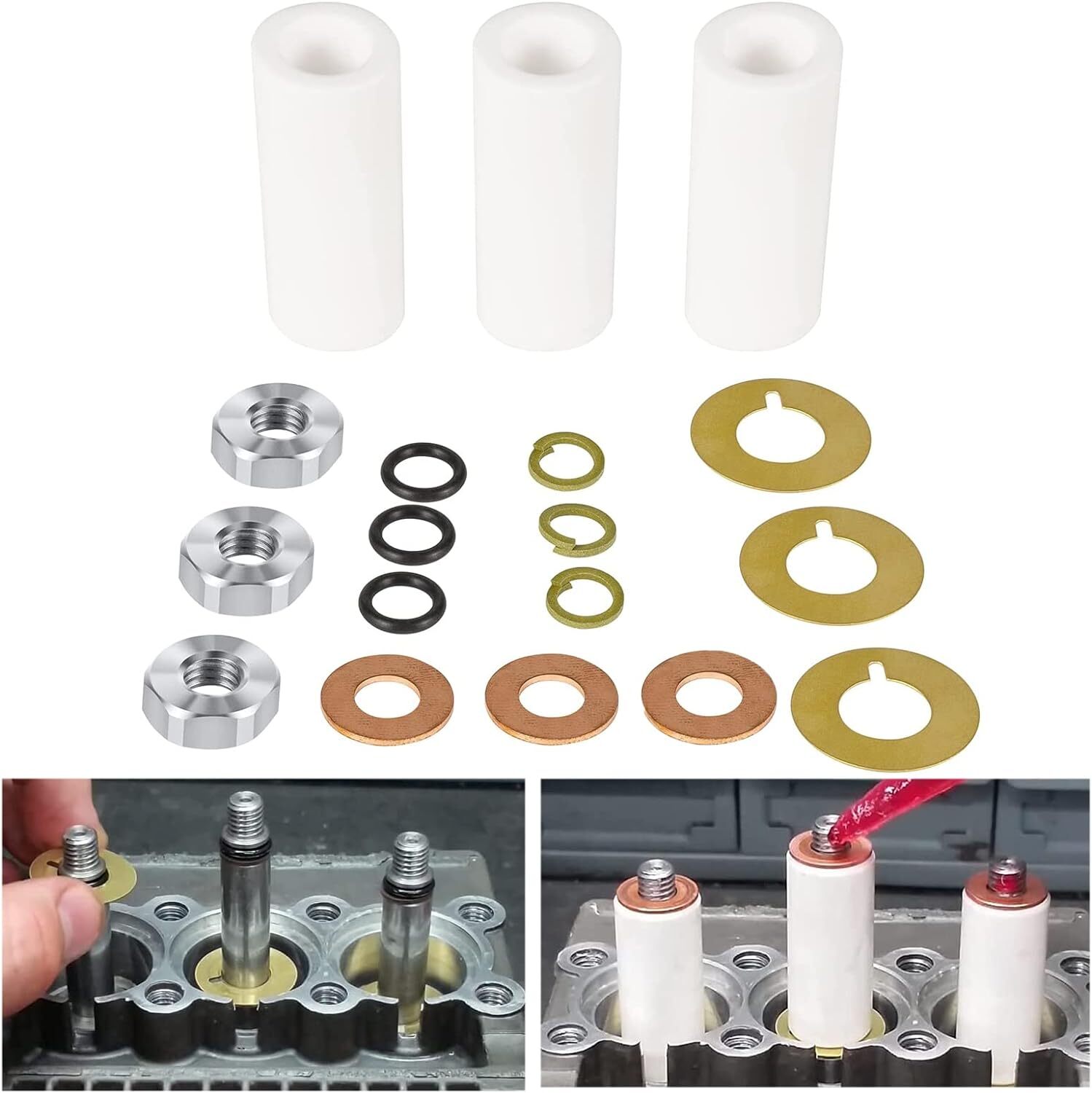 AR2546 Ceramic Plunger Repair Kit 18mm for Annovi Reverberi RK RKA RKV XRCA Pump