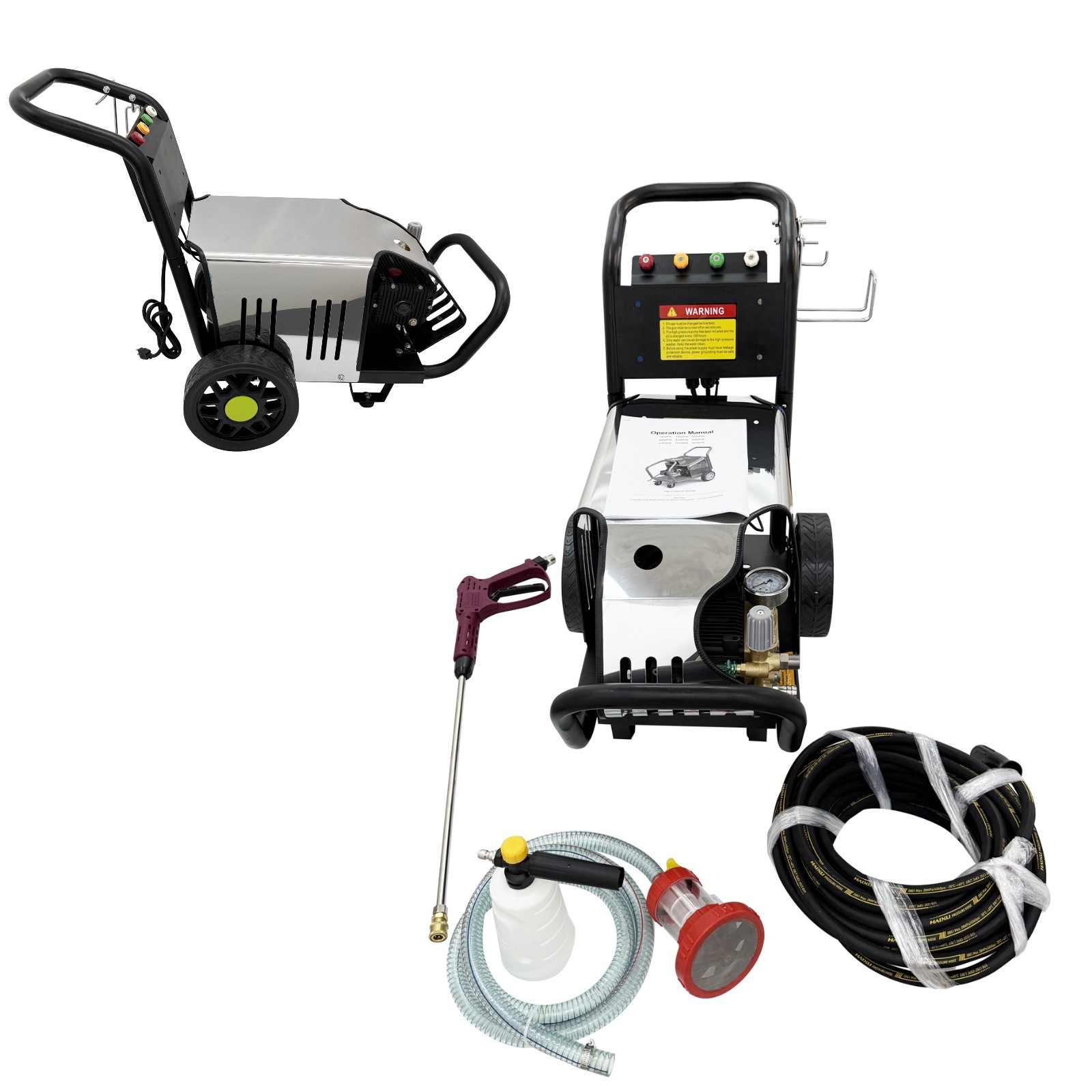Pressure Washer Electric Commercial Car Wash Machine High Cleaner 180Bar 110V