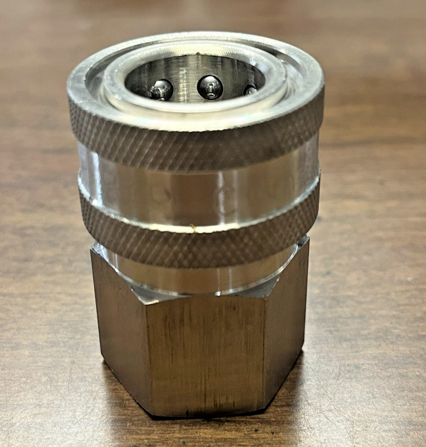 1/2” Stainless Steel Quick Connect Socket Pressure Washer Hose Coupler