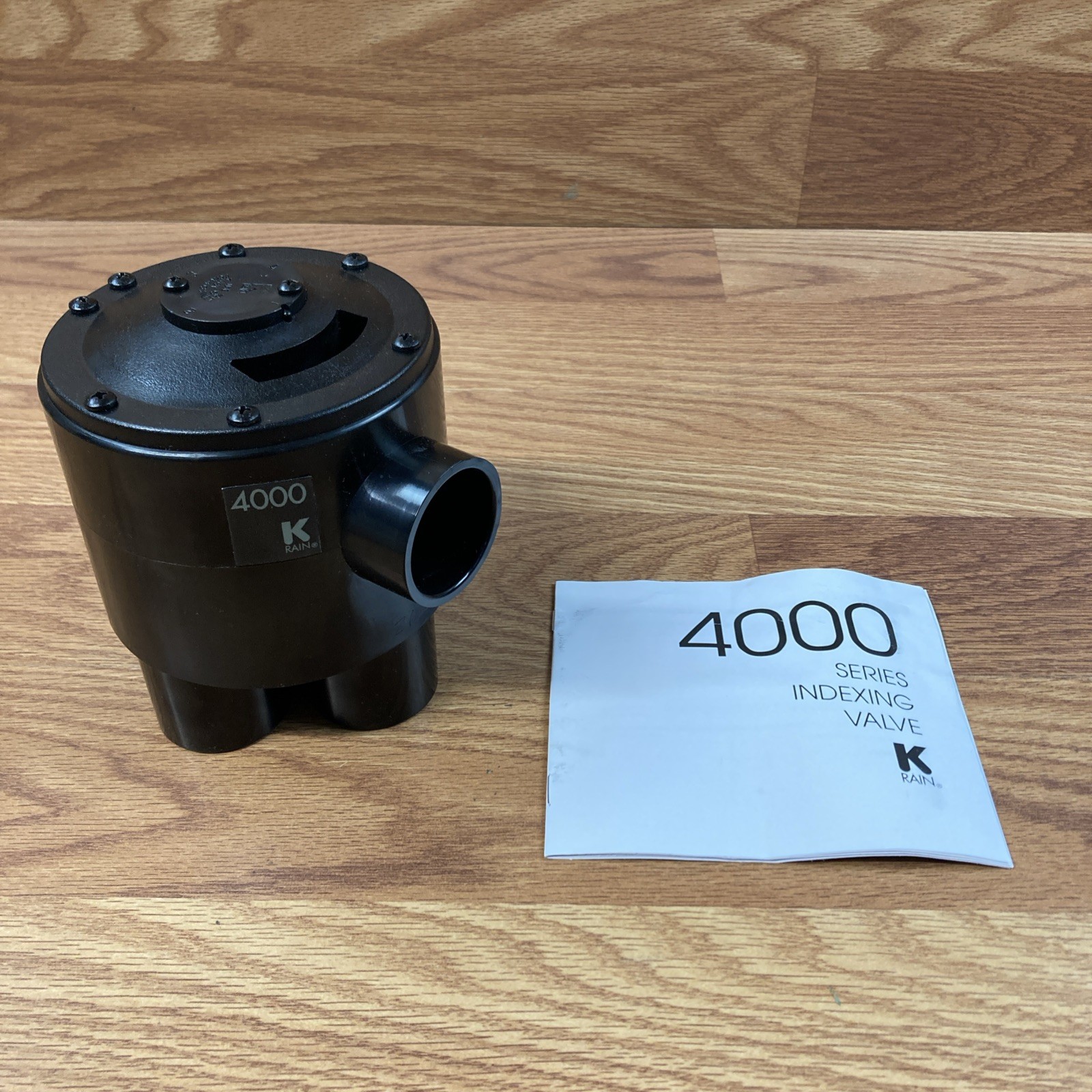 K-Rain 4404 4000 Series Indexing Valve with 4 Outlets and 4 Zones FAST SHIPPING