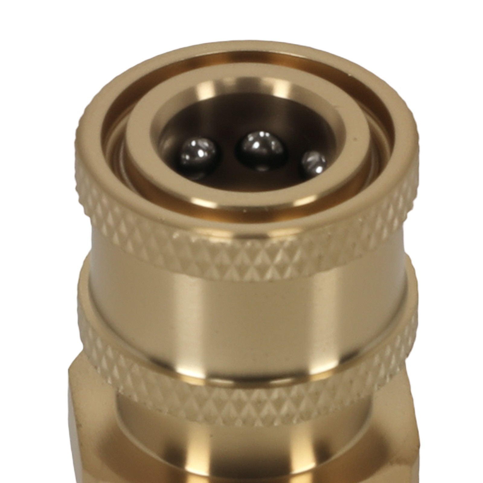 M22 14mm to 1/4″ Pressure Washer Adapter Brass Quick Connect 5000 PSI 2Pcs