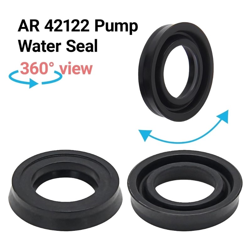 10Pcs Thick Rubber Seals 204084GS, 200345GS for Pumps Maintenance and Repair