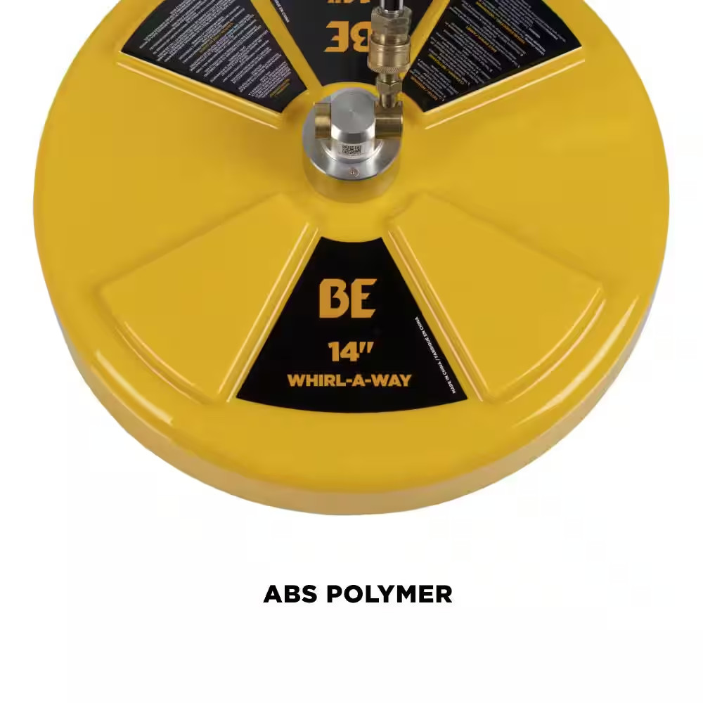 14 In. Whirl-A-Way Commercial Pressure Washer Surface Cleaner