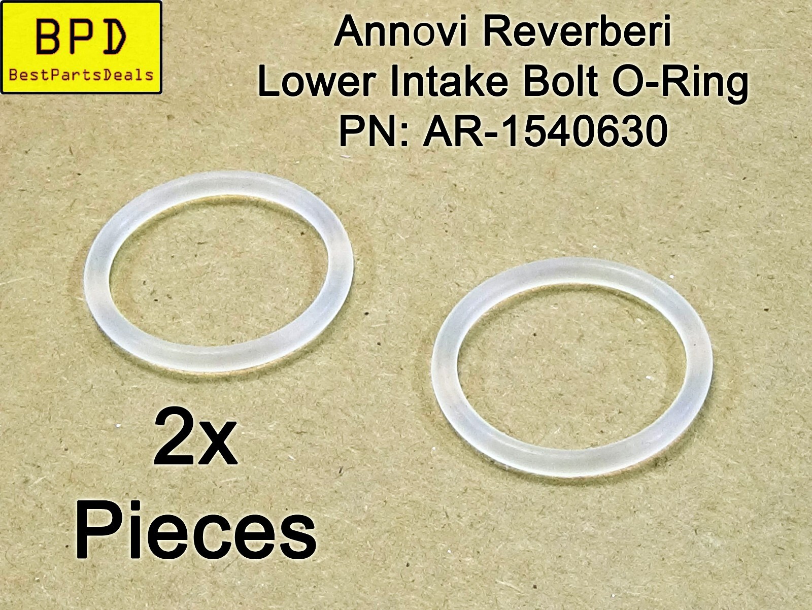 2x Lower Intake Bolt O-Ring Replacement For Annovi Reverberi PN: AR-1540630