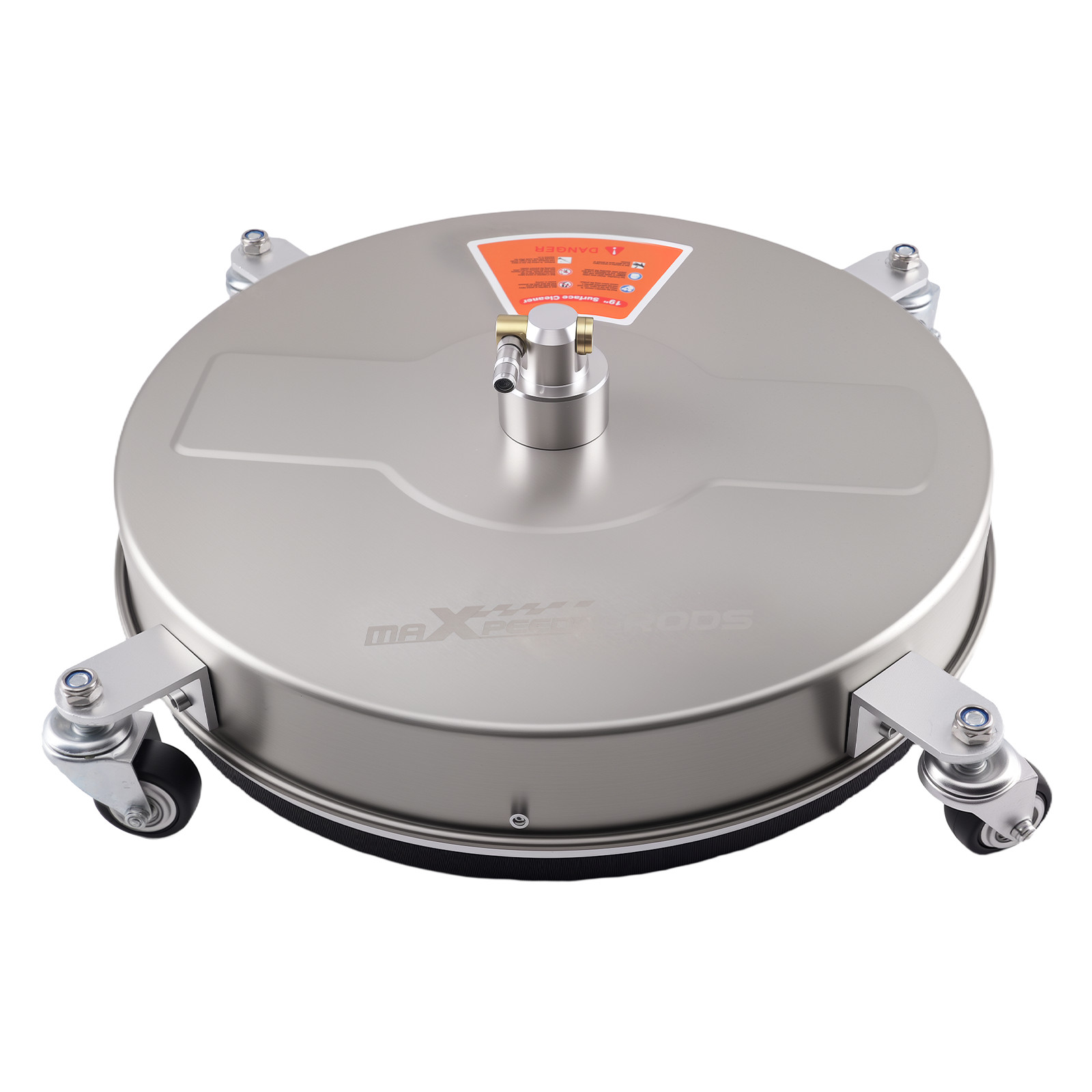 19″ Pressure Washer Surface Cleaner 4200 PSI Stainless 1/4″ Quick Connect