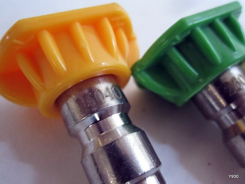 1/4″ Stainless Steel Quick Connect Spray Nozzle 7 Piece Kit