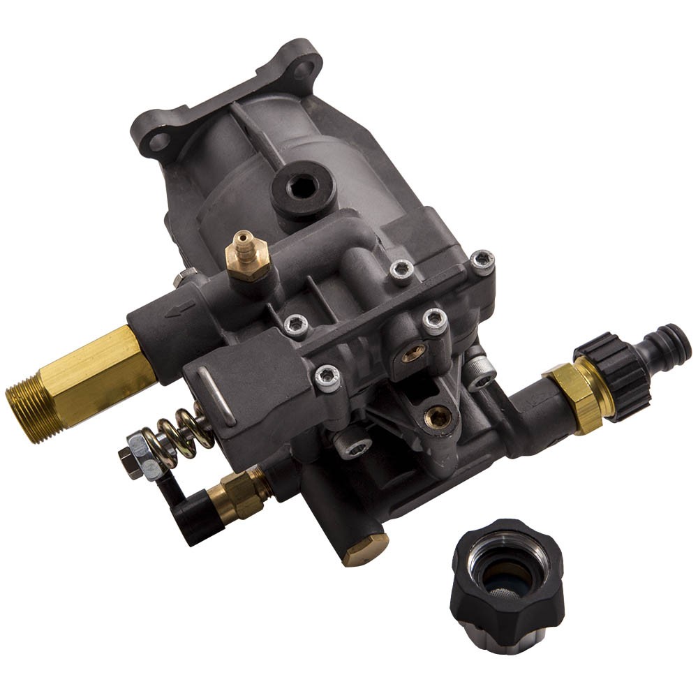 Pressure Washer Pump -3/4″ Shaft -3400PSI 2.5 GPM-Brass & Alloy Horizontal Pump