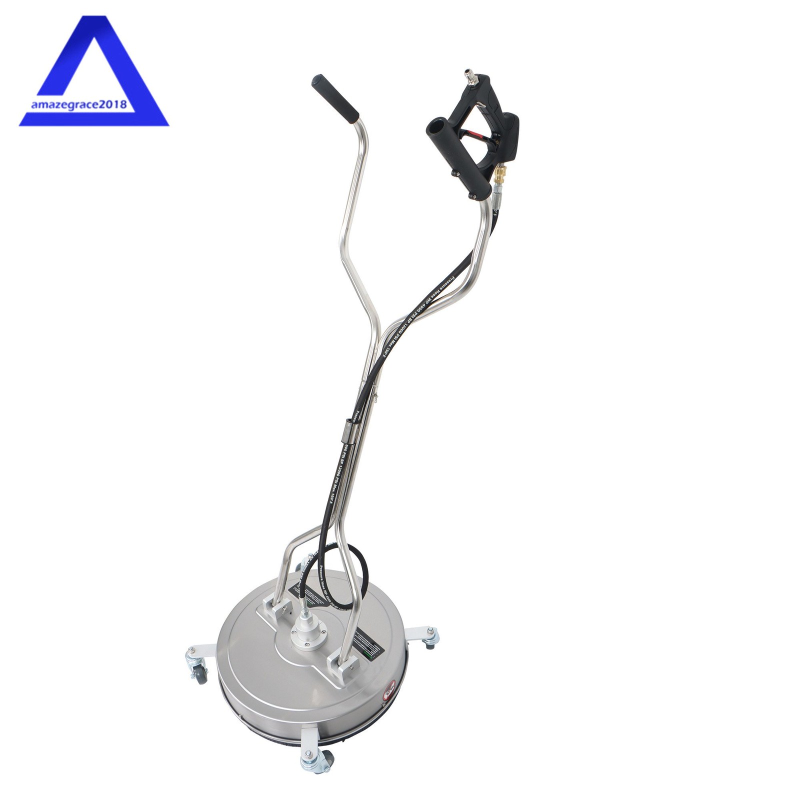 20″ 6000 psi Pressure Washer Surface Cleaner w/ Handles & Wheels Quick Connect