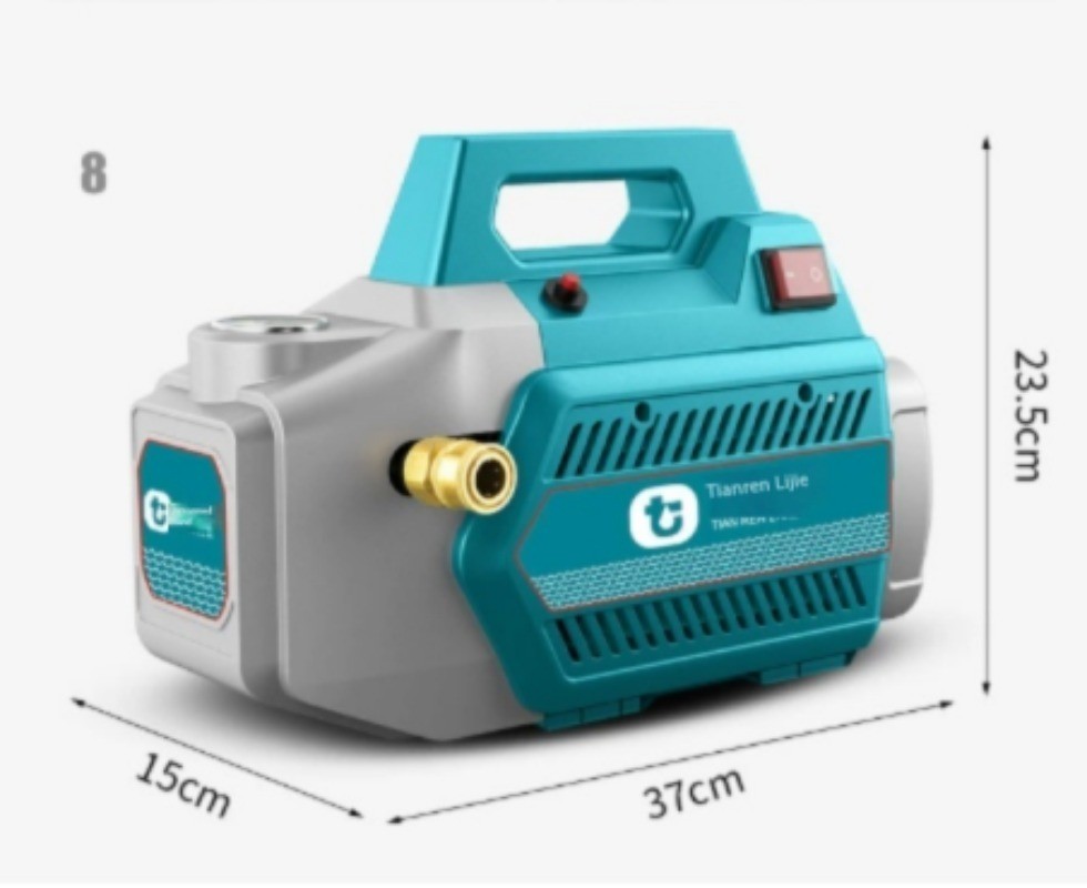 High-Powered Compact Commercial Portable Car Wash Gun and Brush