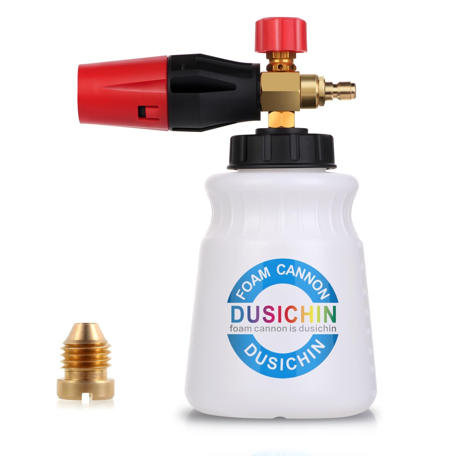 Foam Cannon Car Wash 4000 PSI Pressure Washer, Adjustable Nozzle, 1L Soap Contai