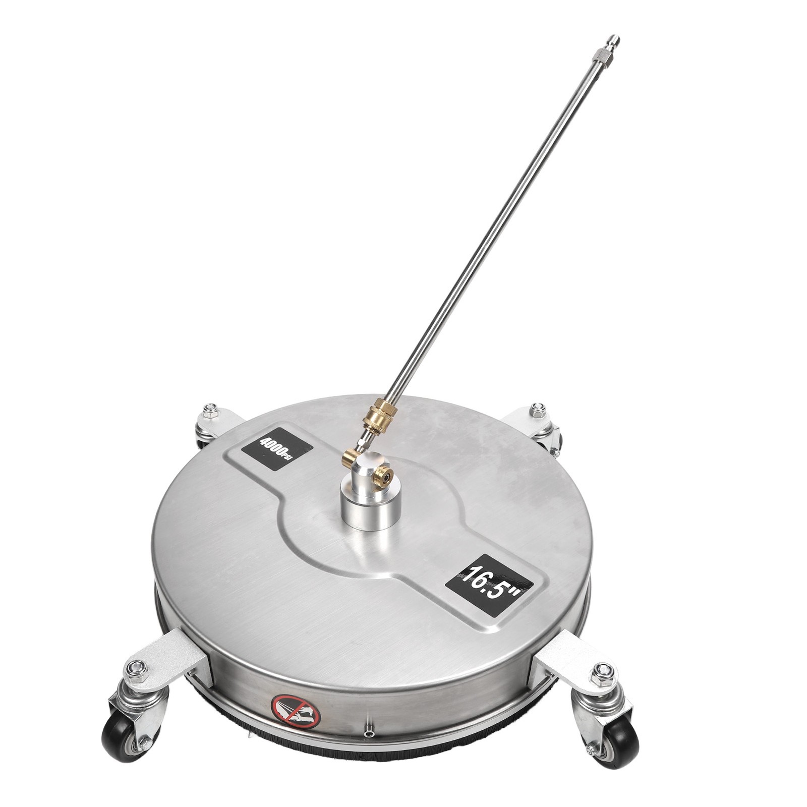 16.5 Inch Pressure Washer Surface Cleaner 4000psi Stainless Steel Power