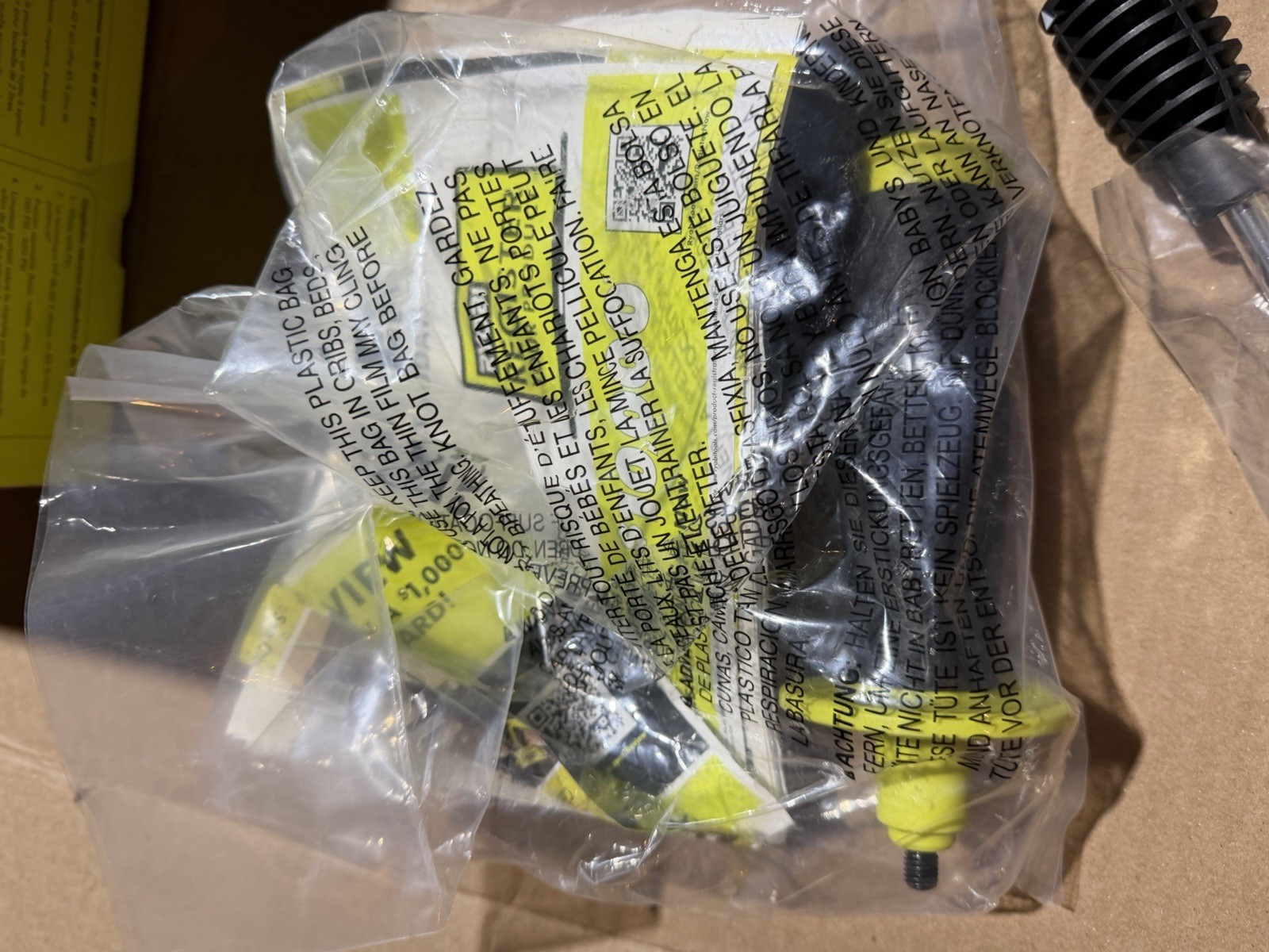 Ryobi 40V HP EZClean 600 PSI Brushless Cold Water Pressure Washer Hose-Tool Only