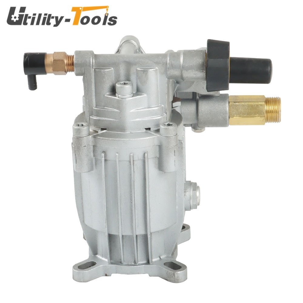 Oil Sealed Pressure Washer Universal Pump 2.5 GPM 3/4 HorizShaft MAX 3000 PSI