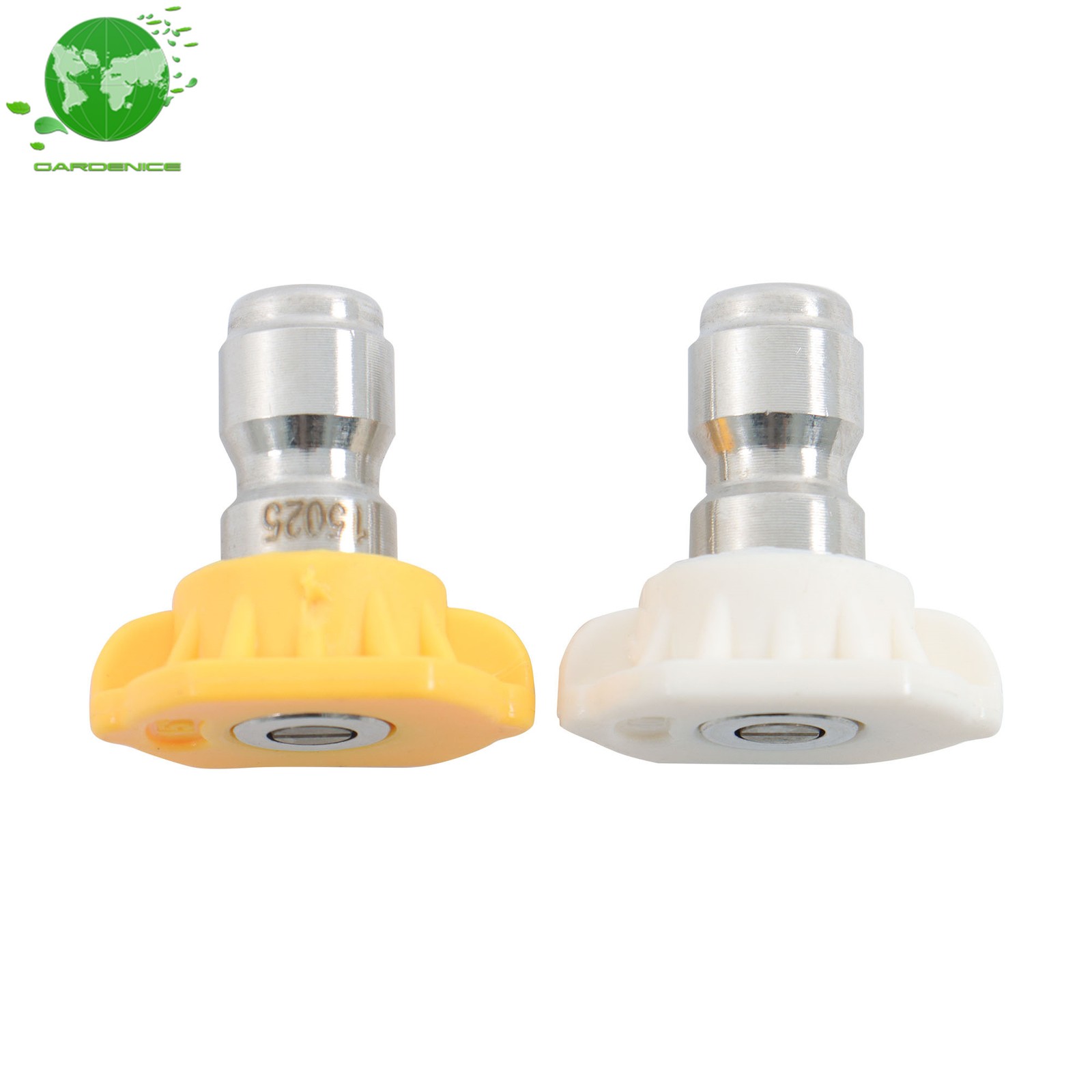 1/4 Inch High Pressure 3600 Psi Rotating Turbine Nozzle Set With 5 Spray Nozzles