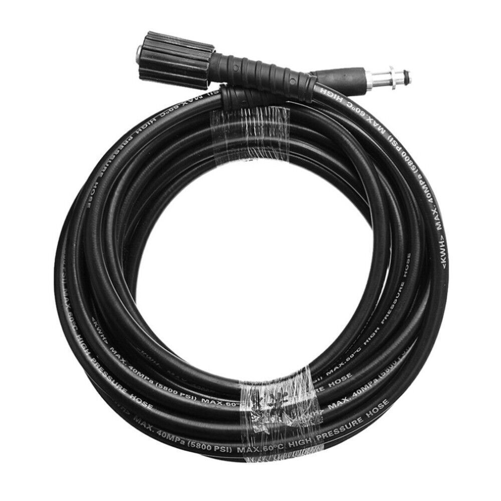 1X 6M/8M/10M High Pressure Washer Extension Hose Pipe Cleaner Replacement Kit