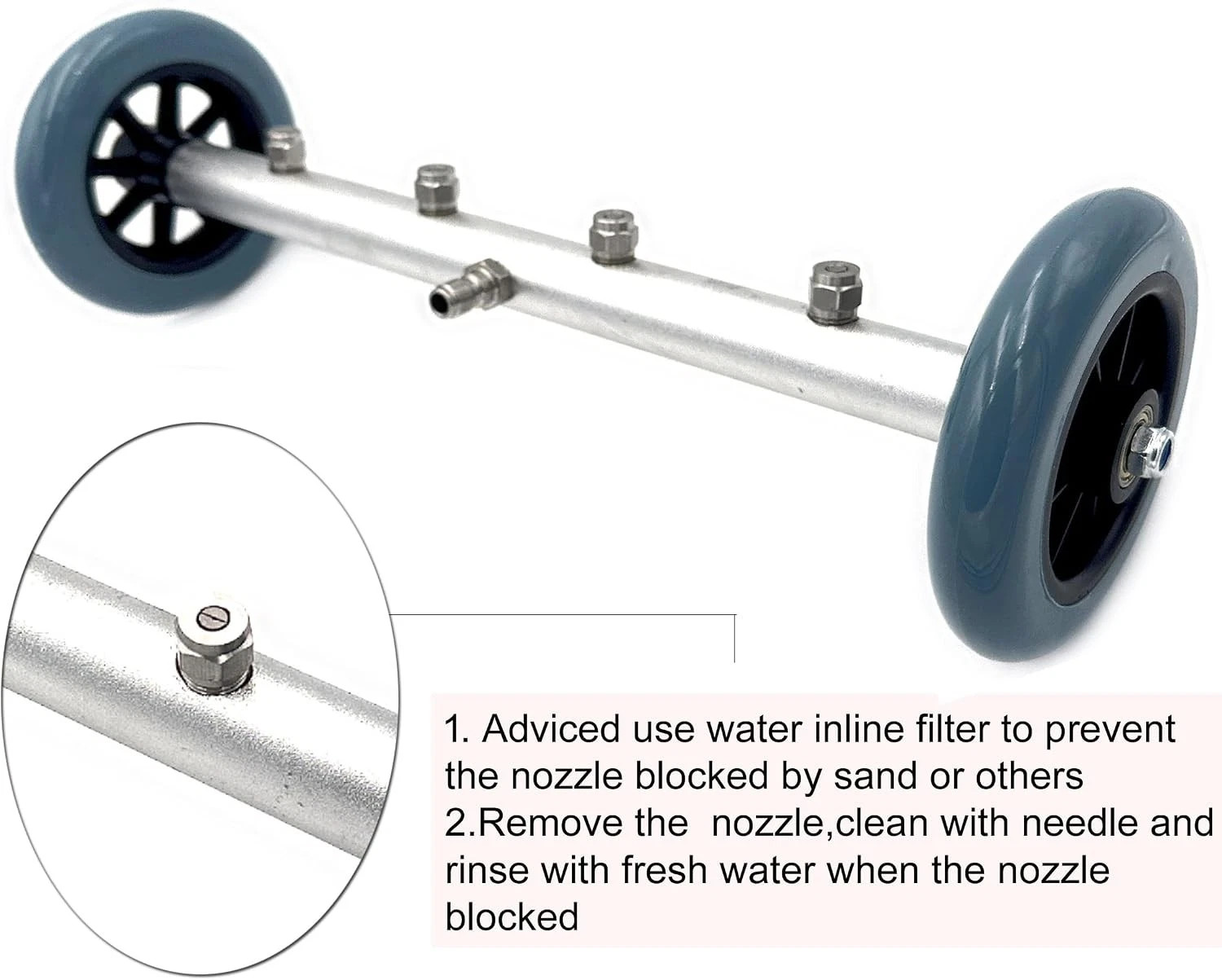 Pressure Washer Undercarriage Cleaner, Undercarriage pressure washer attachment