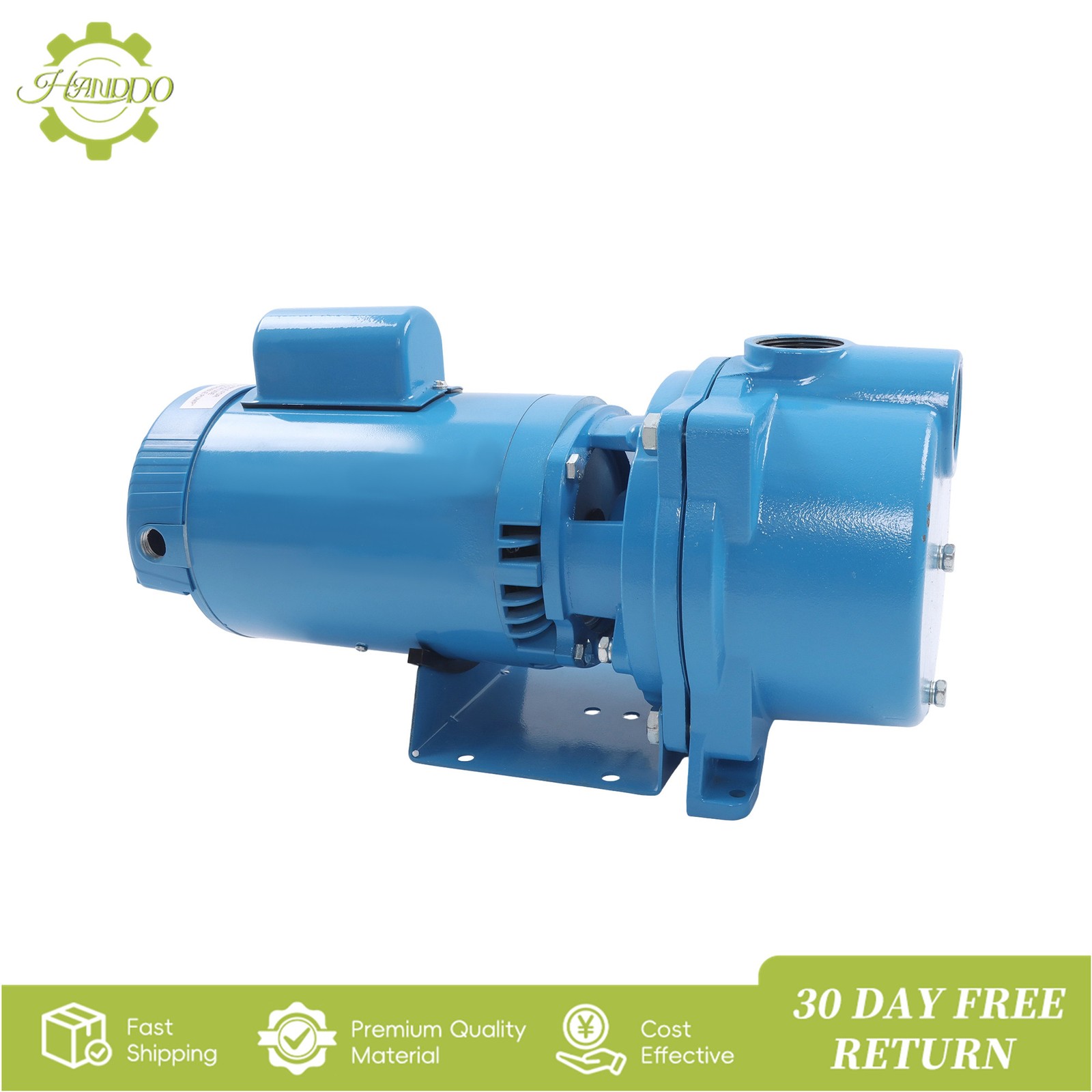 GT20 Single Phase Centrifugal Irrigation Sprinkler Pump Self Priming 2 HP 230V