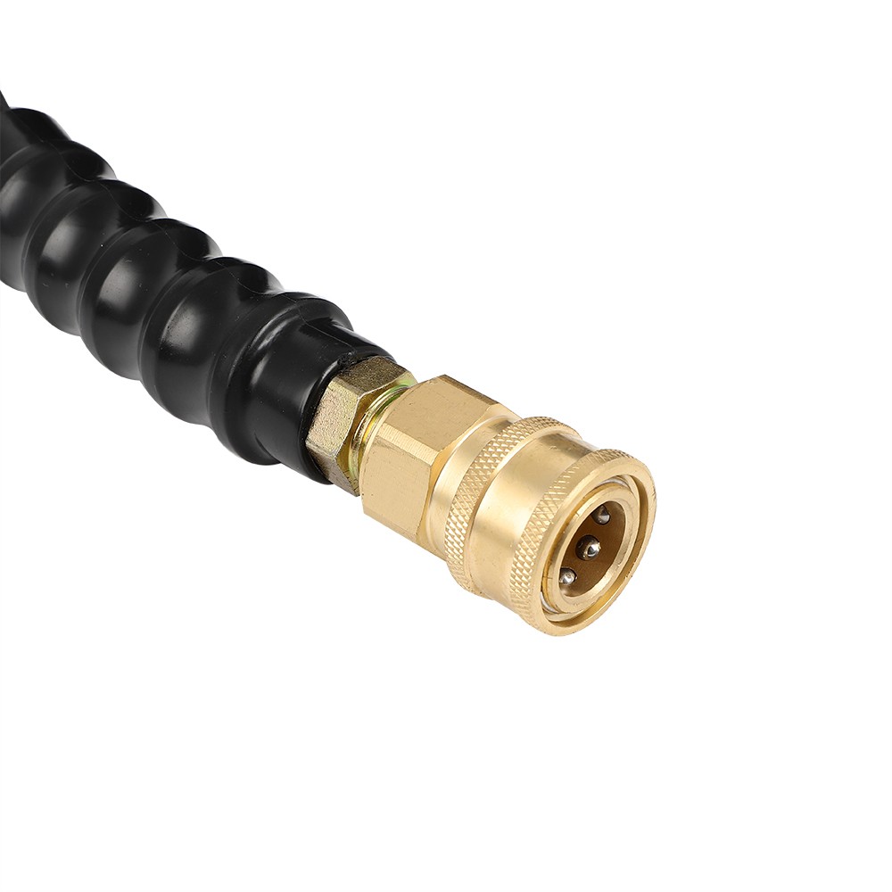 25ft 4800PSI Pressure Washer Hose 1/4″ Hot/Cold Water Replacement Extension Hose